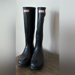 Hunter Classic Black Tall Boots